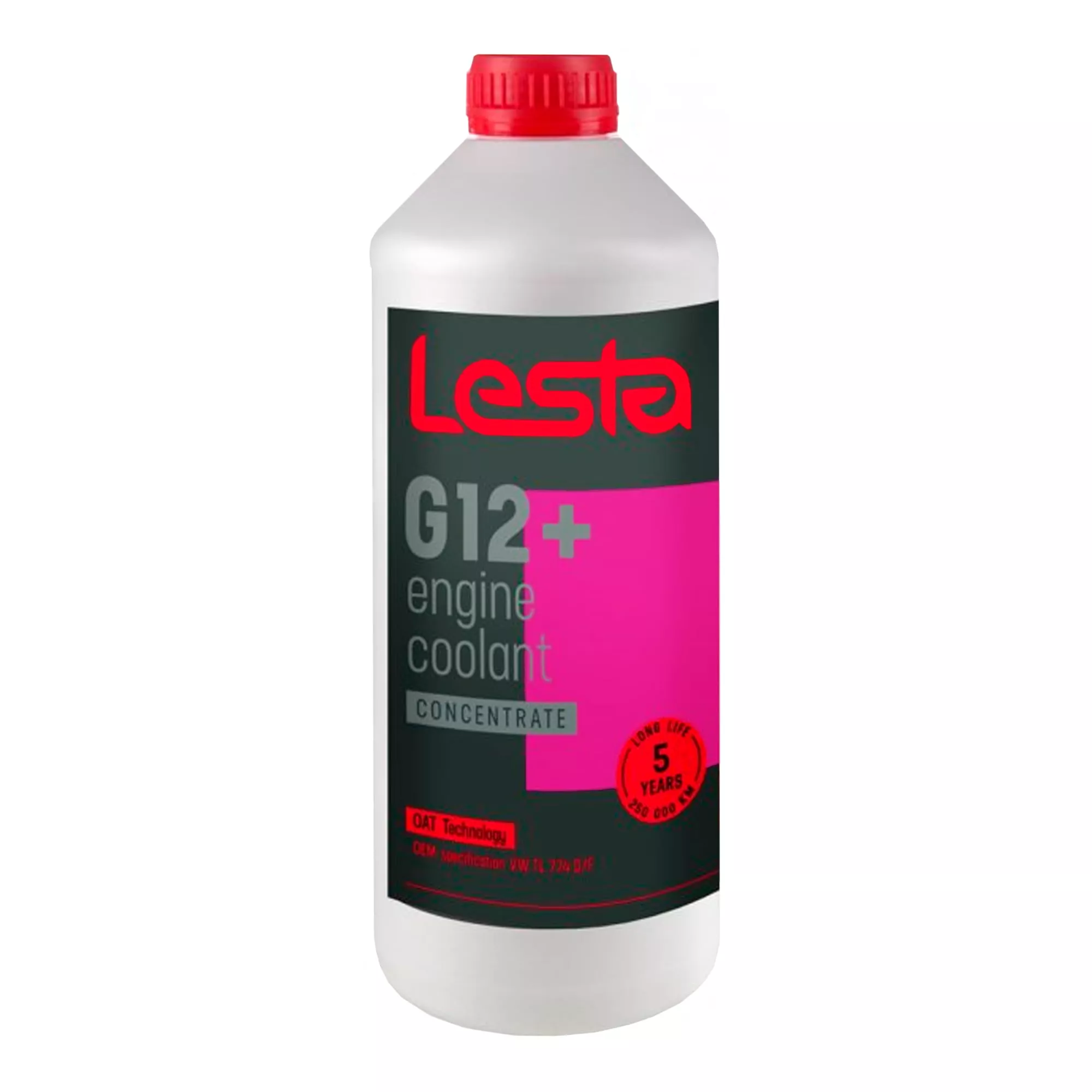 Антифриз Lesta G12+ -37°C красный 1,5л (393793)