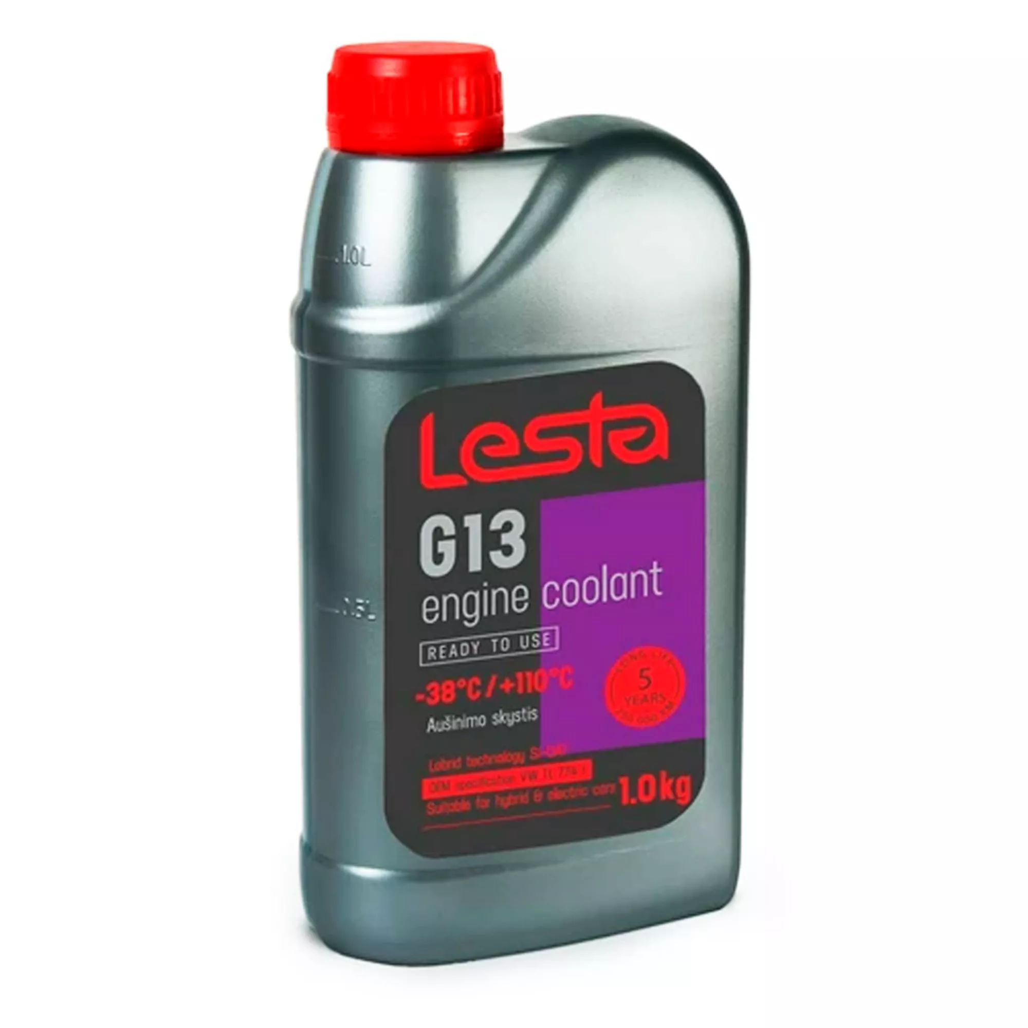 Антифриз Lesta G13 -38°C фиолетовый 1л (391034) Антифриз Lesta G13 -38°C фиолетовый 1л (391034)