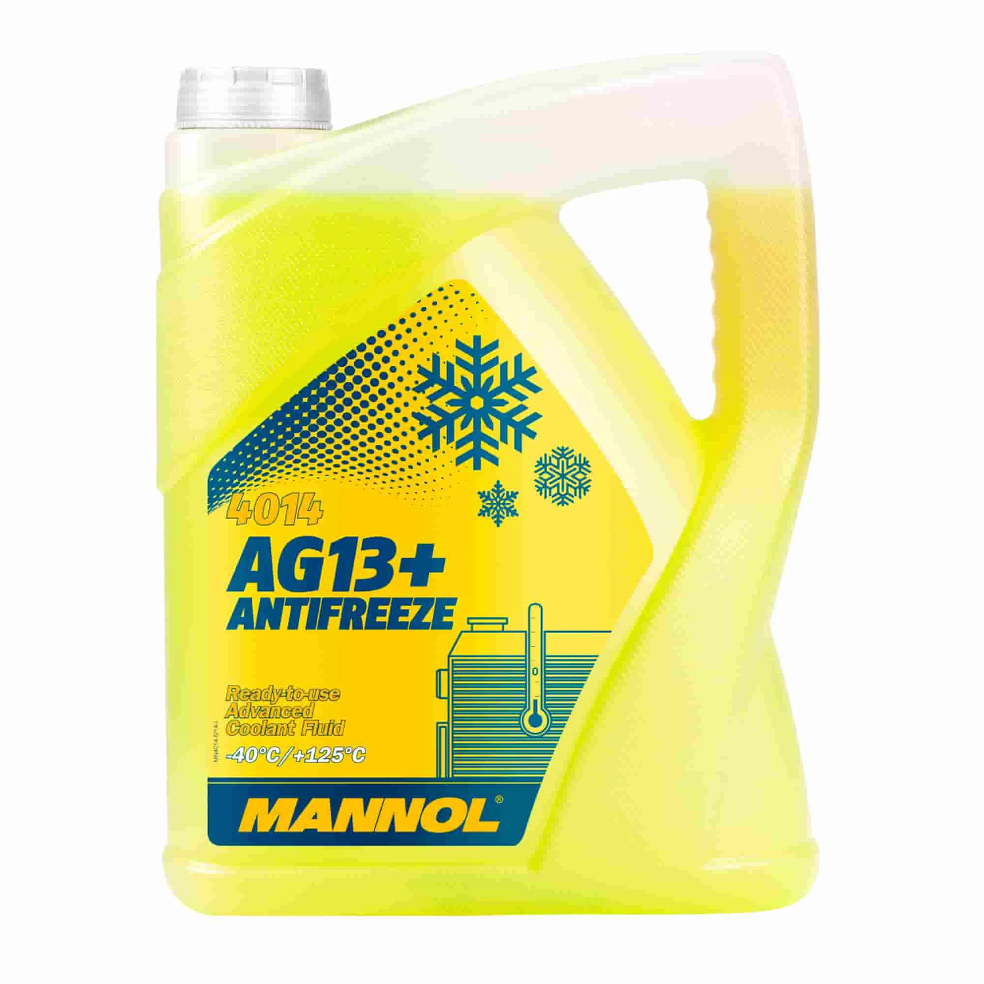 Антифриз Mannol Advanced AG13+ -40 ° C жовтий 5л (MN4014-5)