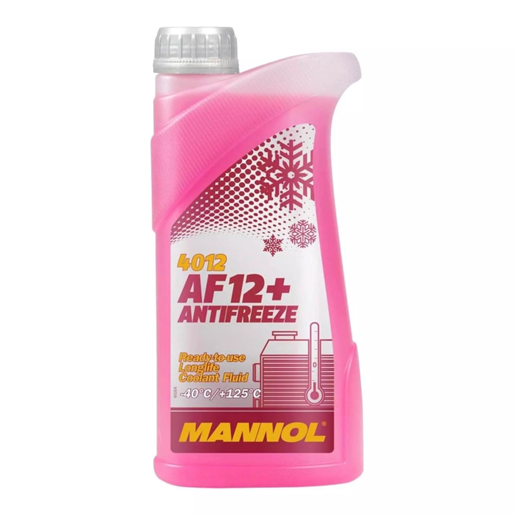 Антифриз Mannol Longlife AF12+ -40°C красный 1л (MN4012-1)