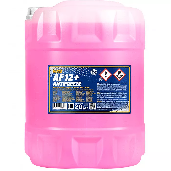 Антифриз Mannol Longlife AF12+ -40°C розовый 20л (MN4012-20) Антифриз Mannol Longlife AF12+ -40°C розовый 20л (MN4012-20)