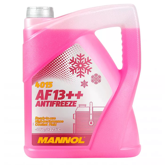 Антифриз Mannol AF13++ -40°C розовый 5л (MN4015-5) Антифриз Mannol AF13++ -40°C розовый 5л (MN4015-5)