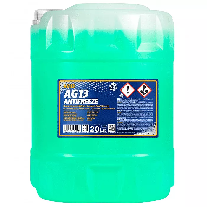Антифриз Mannol Hightec AG13 -40 ° C зелений 20л (MN4013-20) Антифриз Mannol Hightec AG13 -40 ° C зелений 20л (MN4013-20)