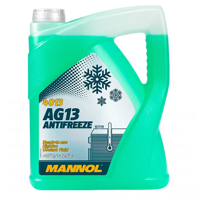 Антифриз Mannol Hightec AG13 -40°C зеленый 5л (MN4013-5) Антифриз Mannol Hightec AG13 -40°C зеленый 5л (MN4013-5)