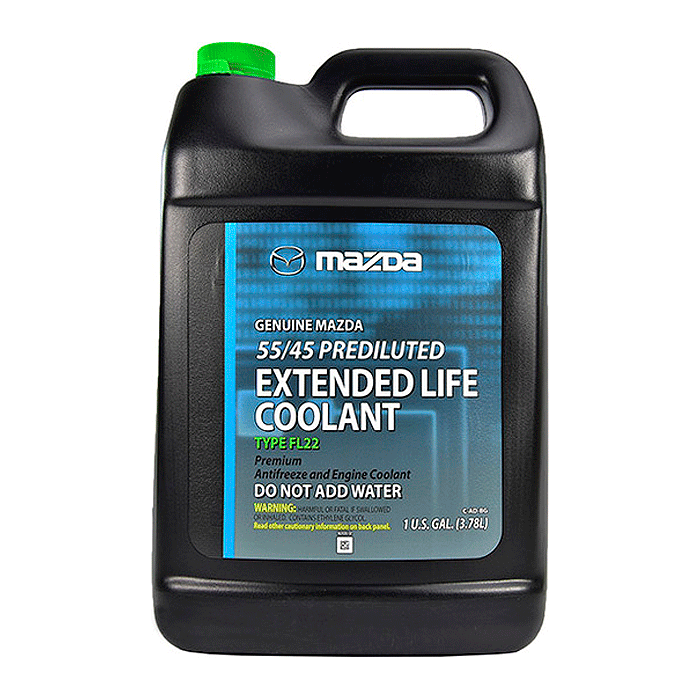 Антифриз Mazda FL22 Extended Life Coolant Premixed 40°C зеленый 3,78л (000077508E20)