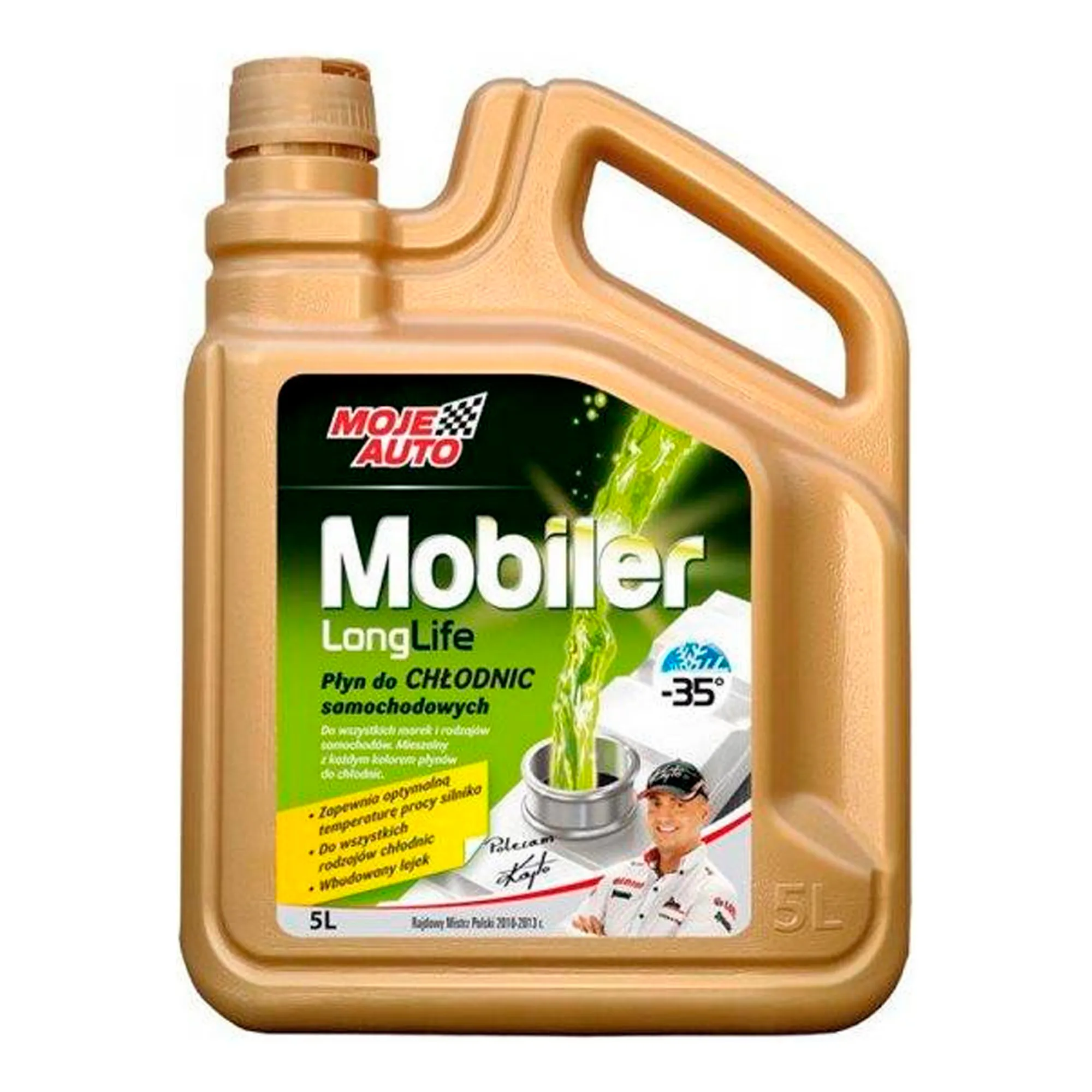 Антифриз Moje Auto 5л зелений (61-002) Антифриз Moje Auto 5л зелений (61-002)