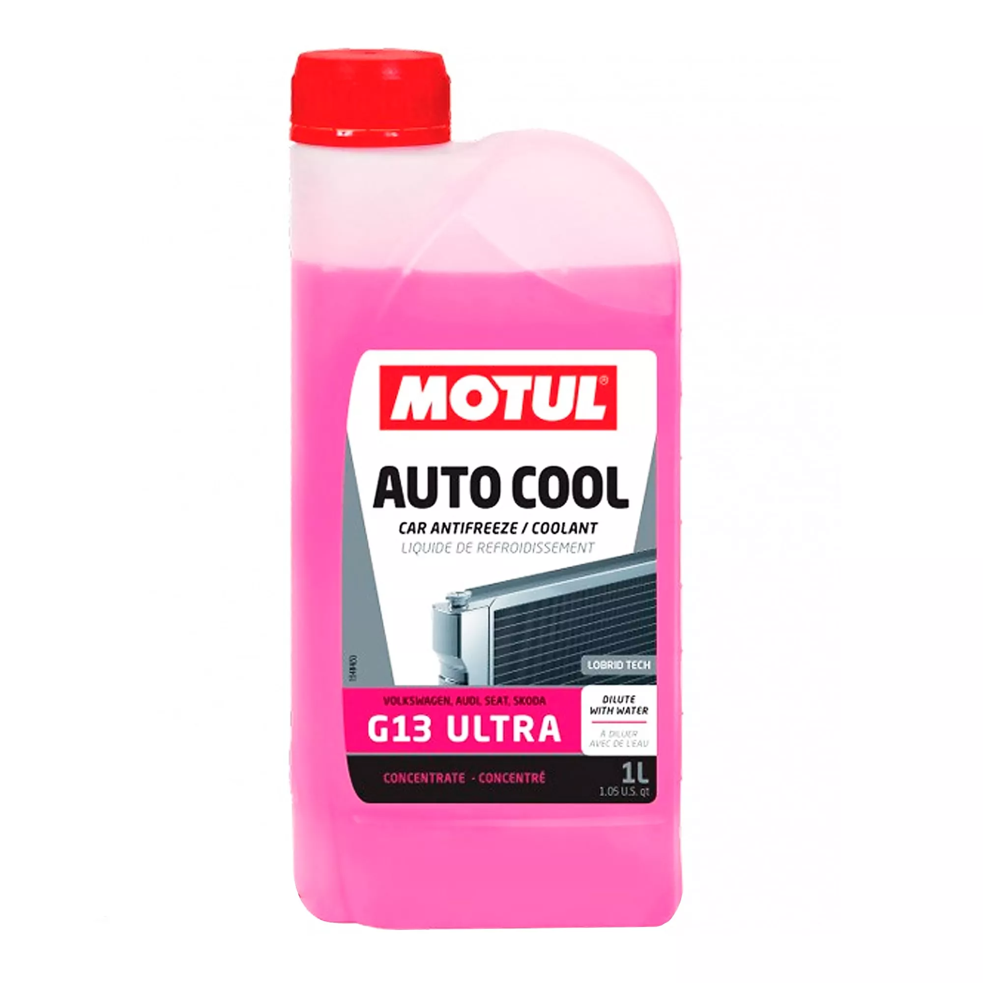 Антифриз Motul Auto Cool G13 -50°C розовый 1л (820001) Антифриз Motul Auto Cool G13 -50°C розовый 1л (820001)