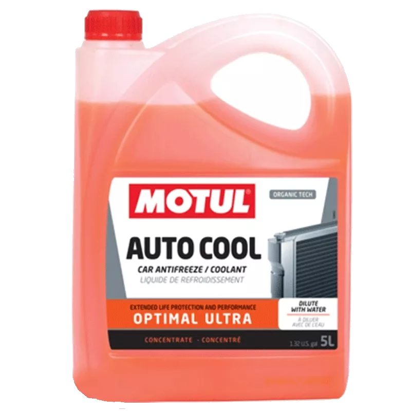 Антифриз Motul Auto Cool Optimal Ultra G12+ оранжевий 5л (109143)