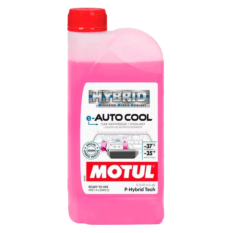 Антифриз Motul E-Auto Cool -37°C розовый 1л (820201)