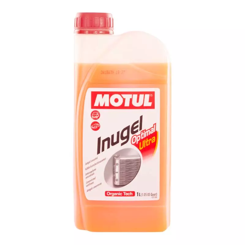 Антифриз Motul Inugel Optimal Ultra G11 G12 -54°C оранжевый 1л (109117) Антифриз Motul Inugel Optimal Ultra G11 G12 -54°C оранжевый 1л (109117)