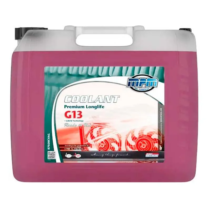 Антифриз Coolant Premium LongLife G13 красный -40°C 20л (87020CVAG)
