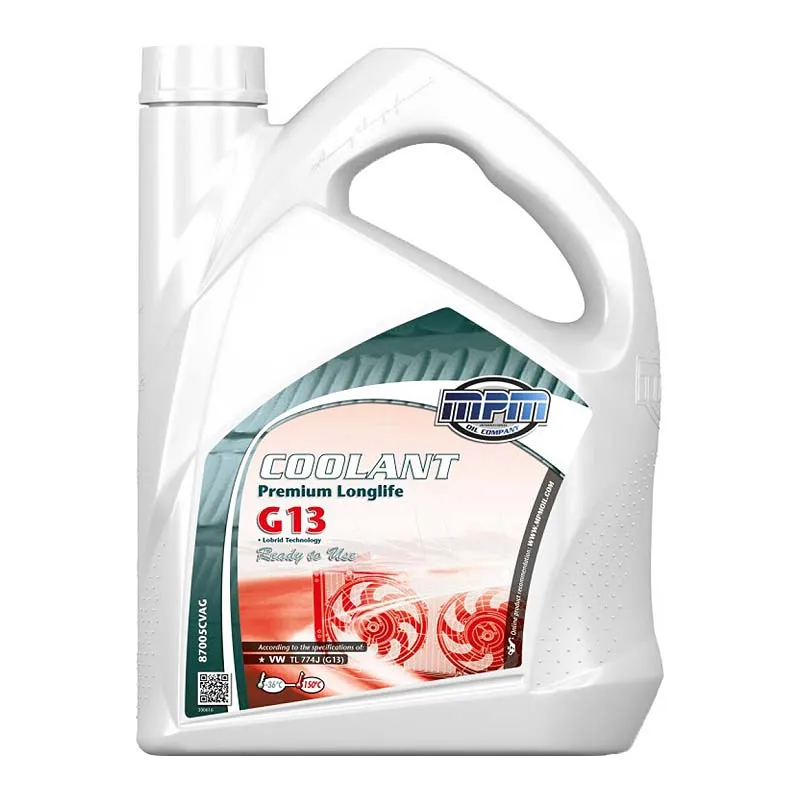 Антифриз MPM G13 -40C красный 5л (87005CVAG)