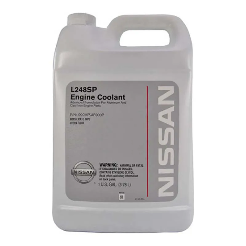 Антифриз Nissan L248SP -80 ° C зелений 3,78 л (999MPAF000P)