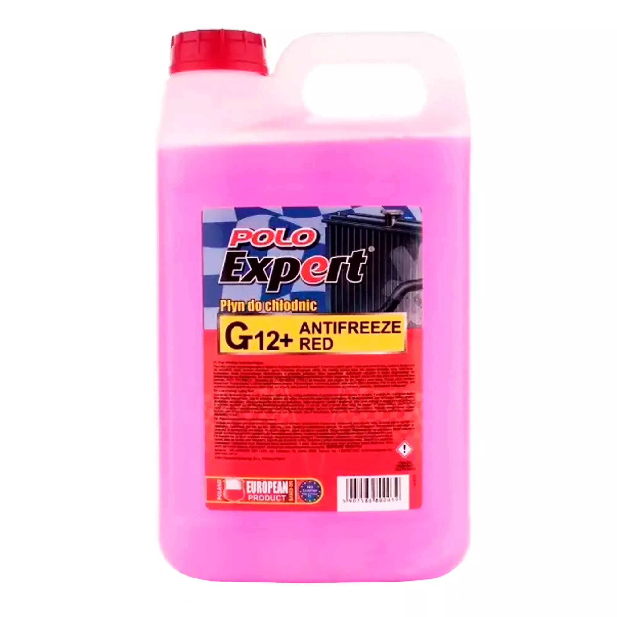 Антифриз Polo Expert СТ12+ G12+ -40°C красный 5л (7763) Антифриз Polo Expert СТ12+ G12+ -40°C красный 5л (7763)