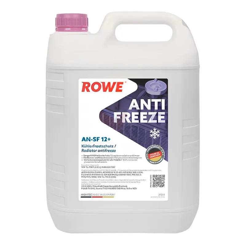 Антифриз ROWE HIGHTEC ANTIFREEZE COOLANT AN-SF 12+ G12+ -37 °C фиолетовый 5л (21014-0050-99)