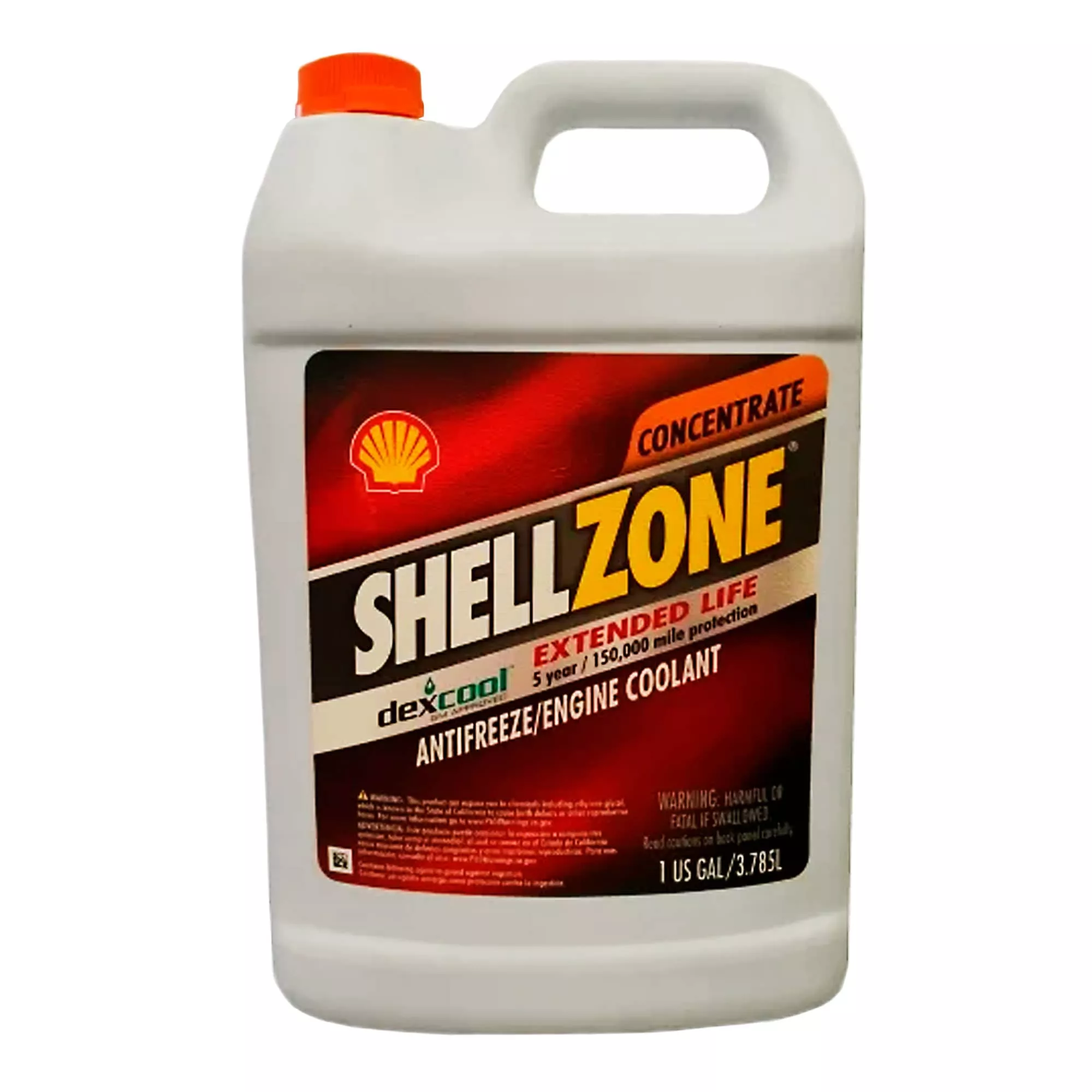 Антифриз Shell Zone Coolant Ext Life G12 -80°C красный 3,785л (9404006021)