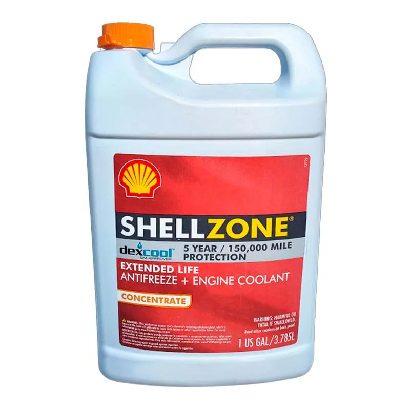 Антифриз Shell Zone Coolant Ext Life G12 -80°C красный 3,785л (9404006021)