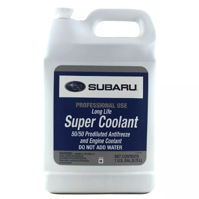 Антифриз Subaru Super Coolant 50/50 prediluted Antifreeze -52°C зеленый 3,78л (SOA868V9270)