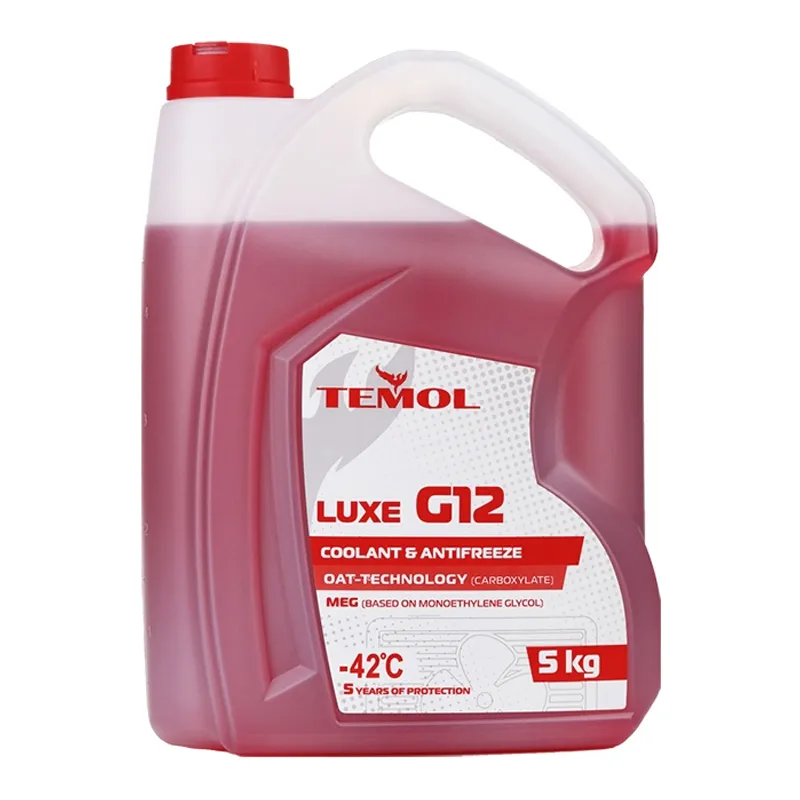 Рідина охолоджуюча Antifreeze Luxe G12 Red 5кг Рідина охолоджуюча Antifreeze Luxe G12 Red 5кг