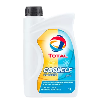 Антифриз Total Coolelf Classic G11 -26°C синий 1л (172770) Антифриз Total Coolelf Classic G11 -26°C синий 1л (172770)