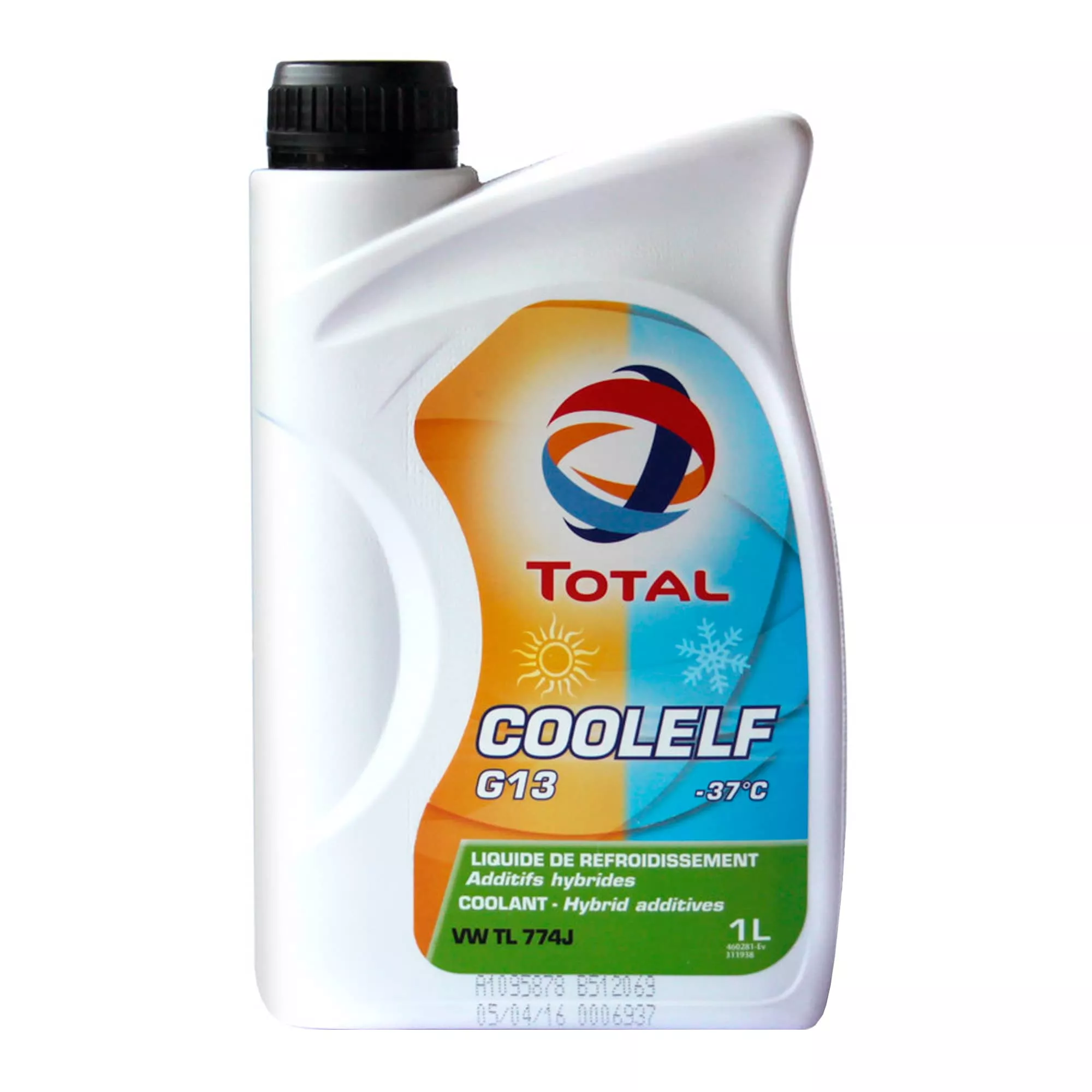 Антифриз Total Coolelf G13 оранжевый 1л (204245) Антифриз Total Coolelf G13 оранжевый 1л (204245)