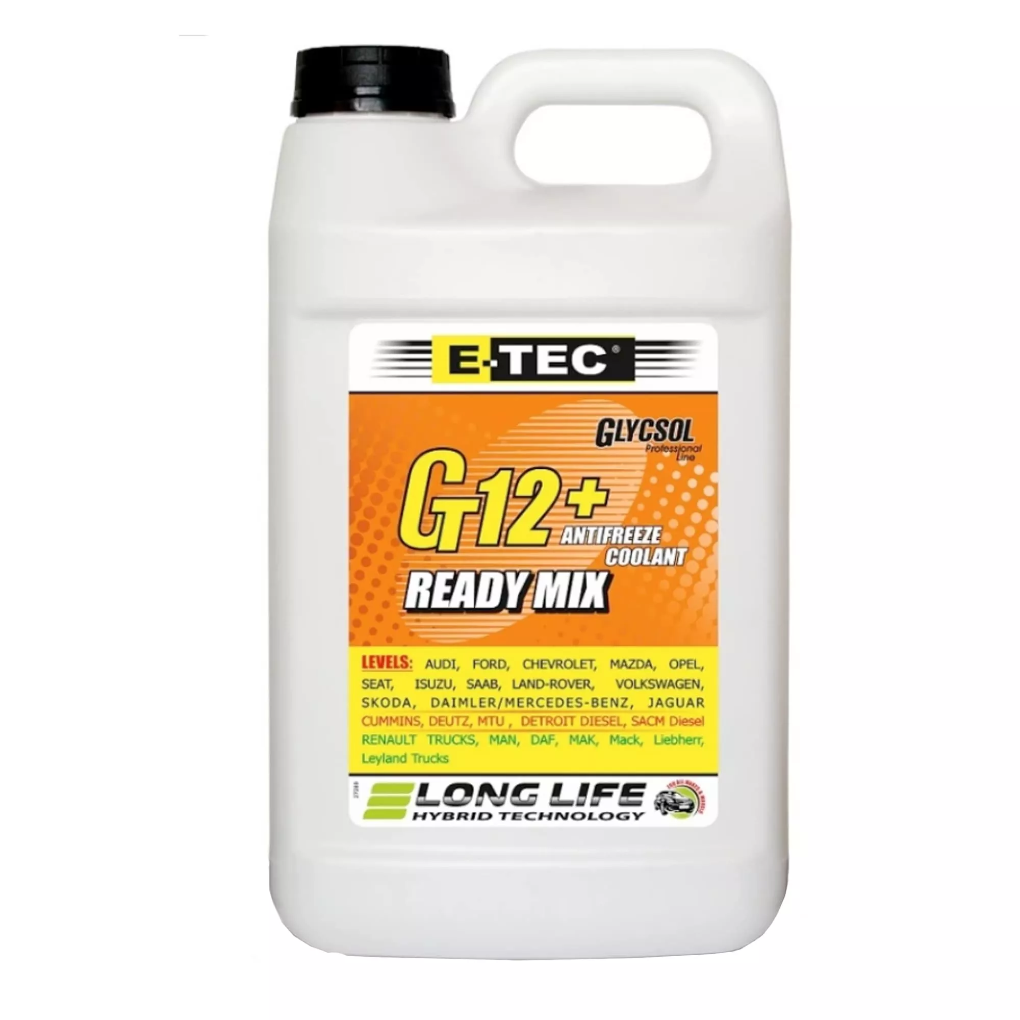 Антифриз E-Tec Glycsol XLC G12+ -40°C красный 4л (2856)
