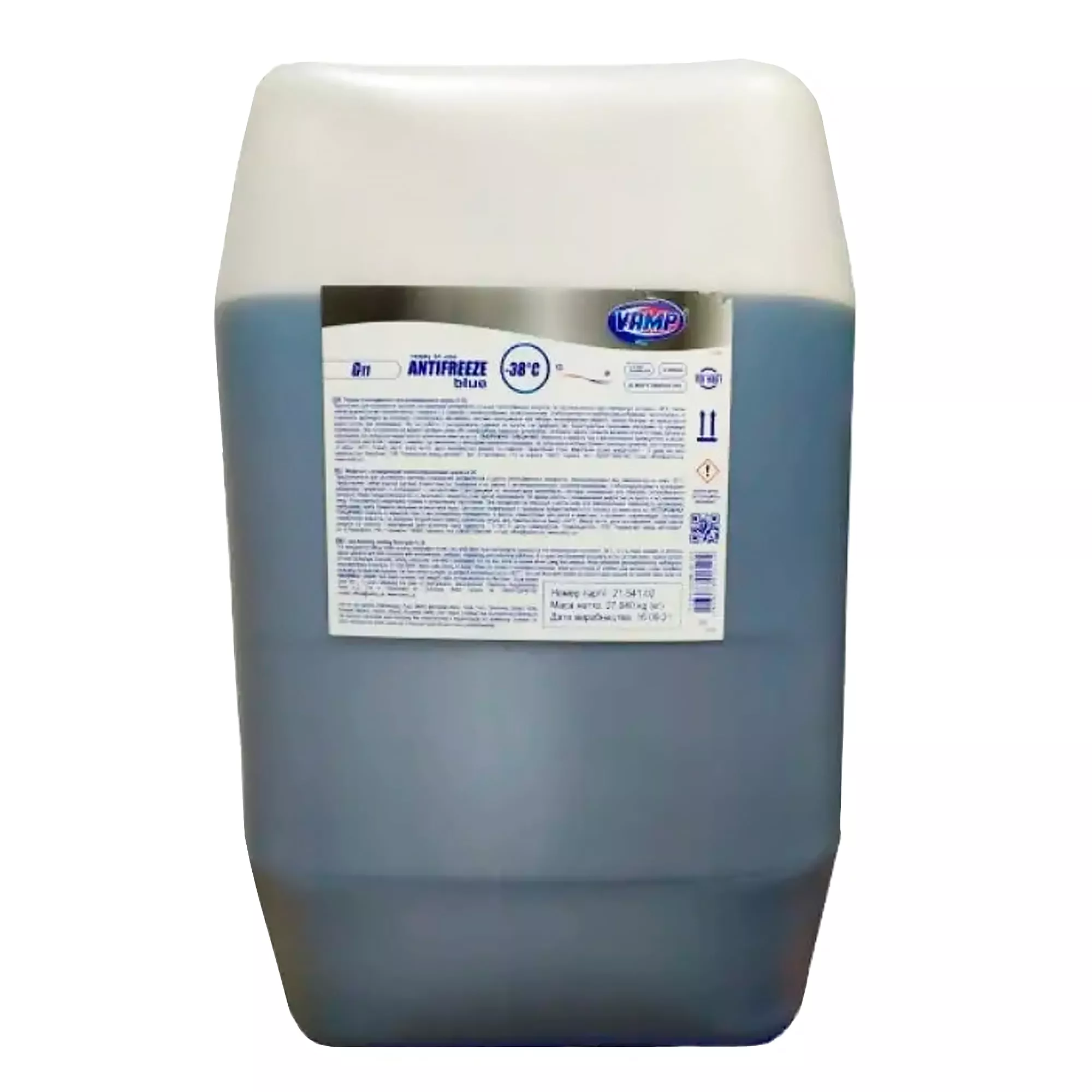 Антифриз ВАМП G11 -40°C синій 30л (6273) Антифриз ВАМП G11 -40°C синій 30л (6273)