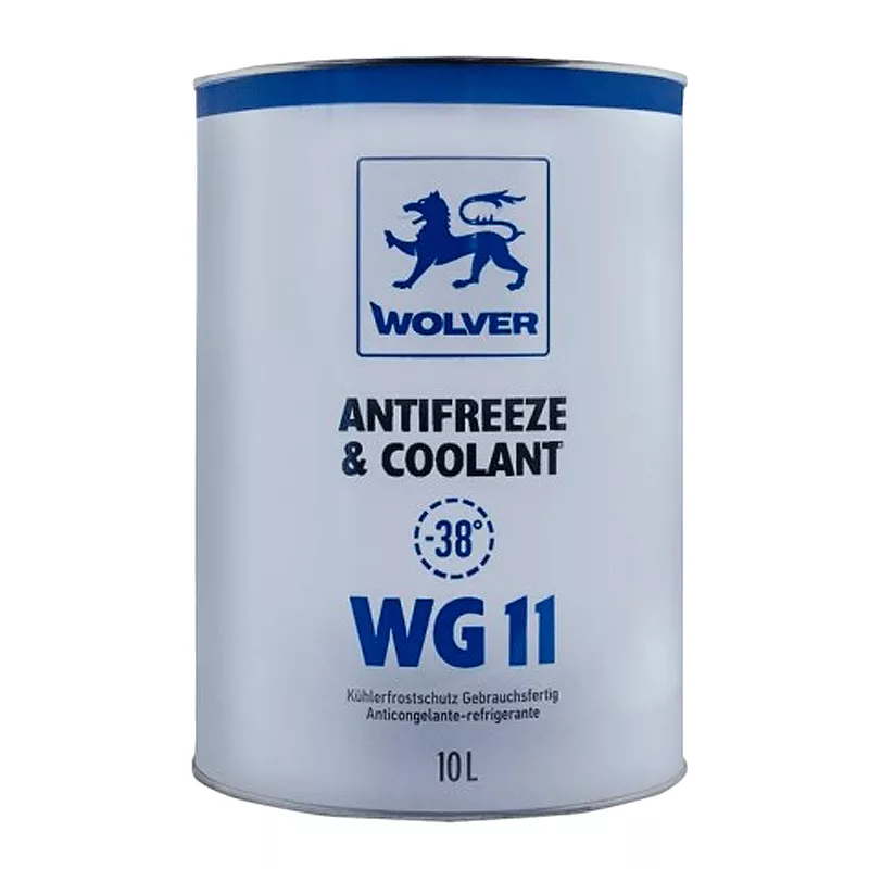 Антифриз Wolver Universal Antifreeze Ready for use G11 -40°C синий 10л (46584) (4260360944789)