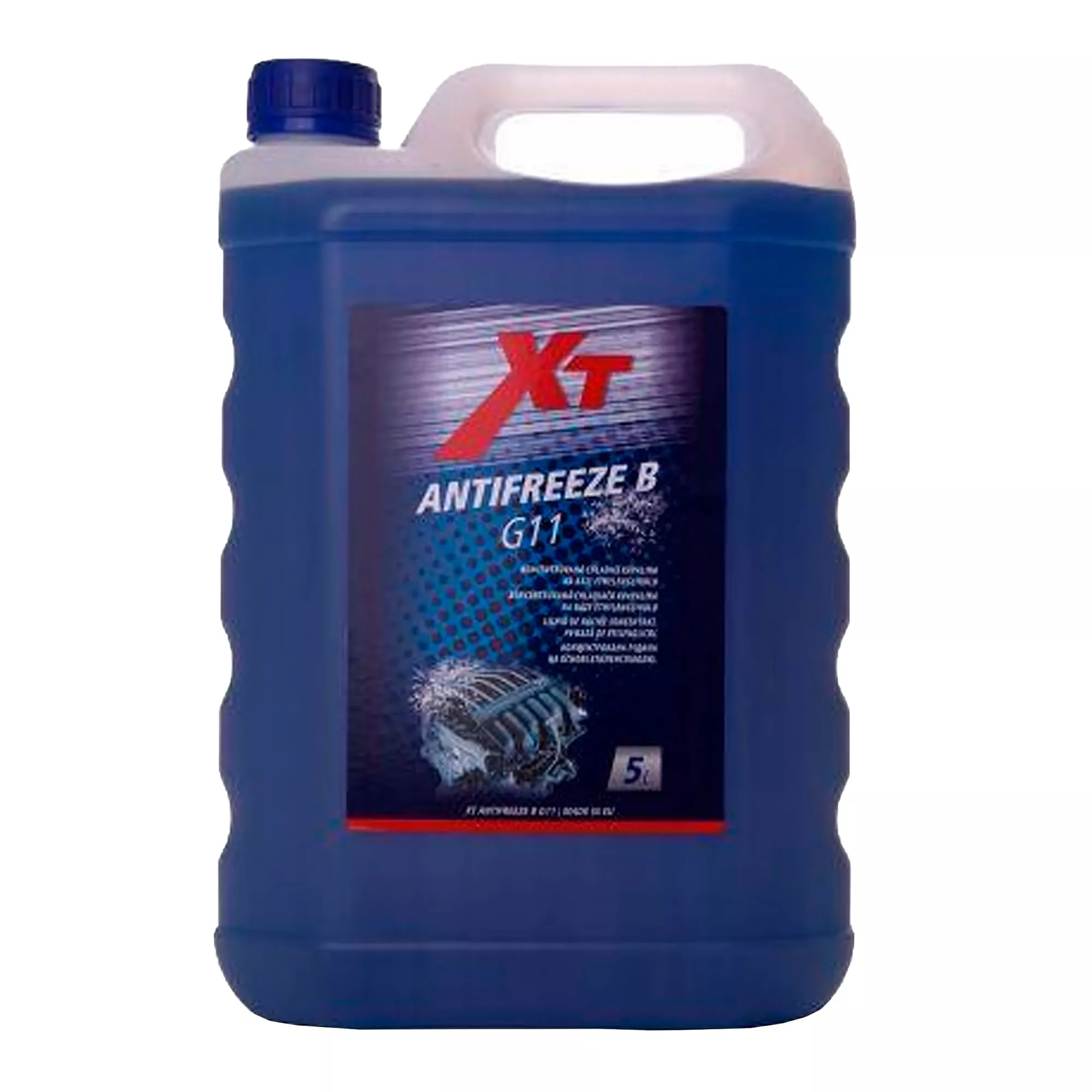 Антифриз XT G11 -38°C синий 5л (ANTIFREEZE B 5L)