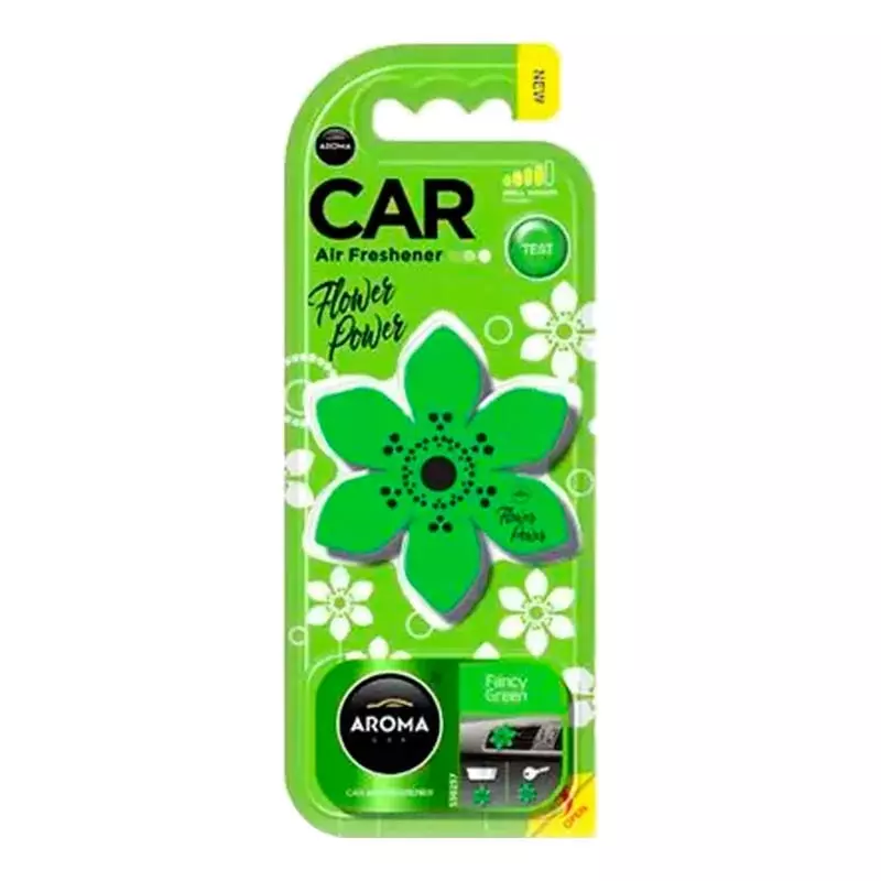 Ароматизатор Aroma Car (полимер) Flower Fancy Green (925586) Ароматизатор Aroma Car (полимер) Flower Fancy Green (925586)