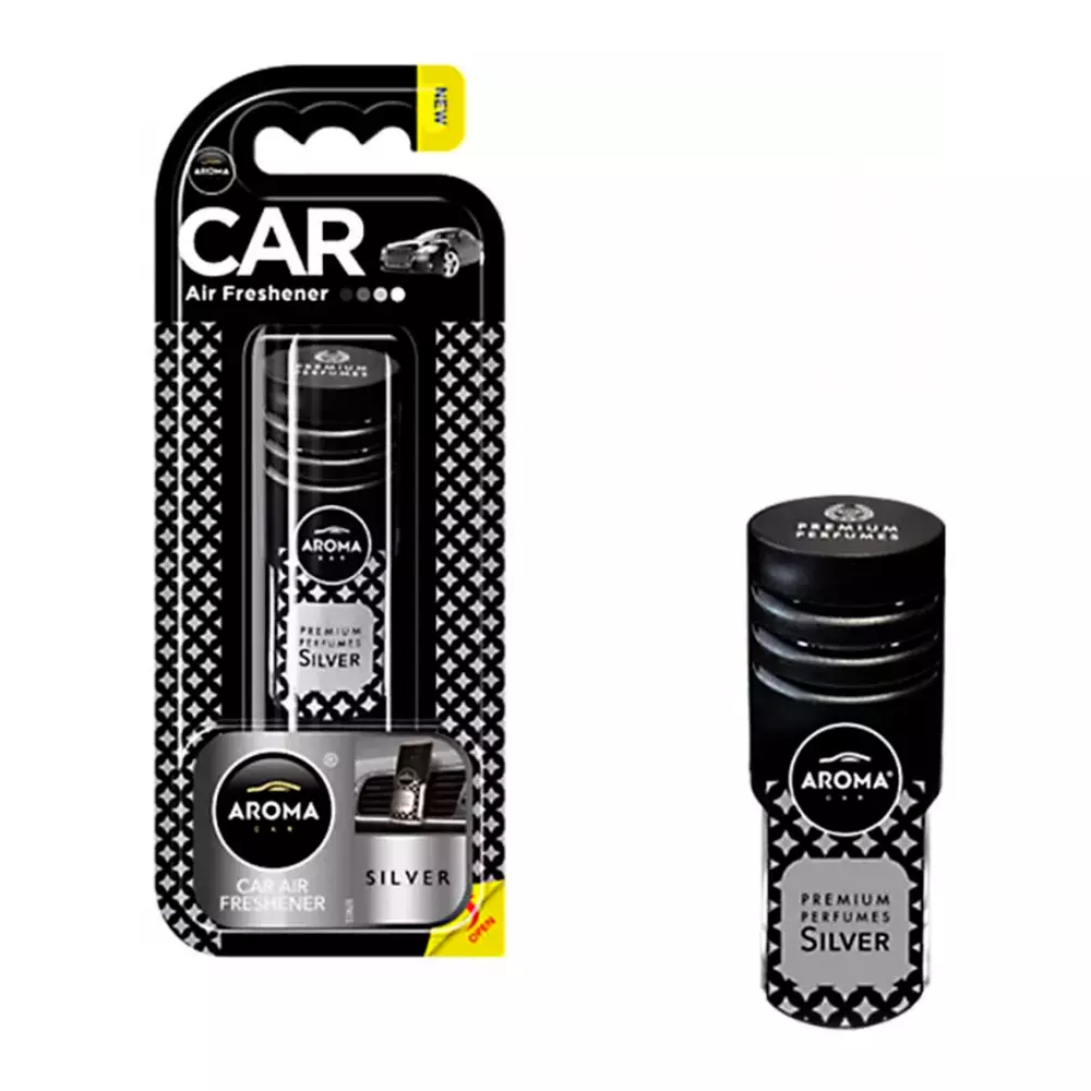 Ароматизатор Aroma Car Prestige vent SILVER (832034) Ароматизатор Aroma Car Prestige vent SILVER (832034)