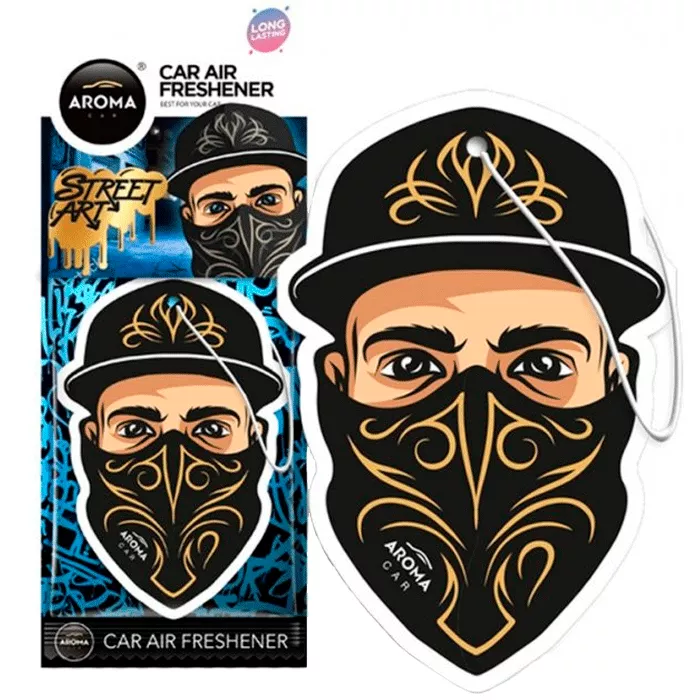 Ароматизатор Aroma Car Street Art Mask (832683) Ароматизатор Aroma Car Street Art Mask (832683)