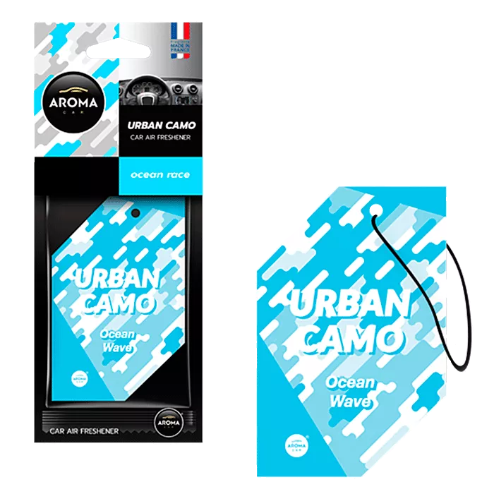Ароматизатор AROMA CAR Urban Camo океанська хвиля (831662) Ароматизатор AROMA CAR Urban Camo океанська хвиля (831662)
