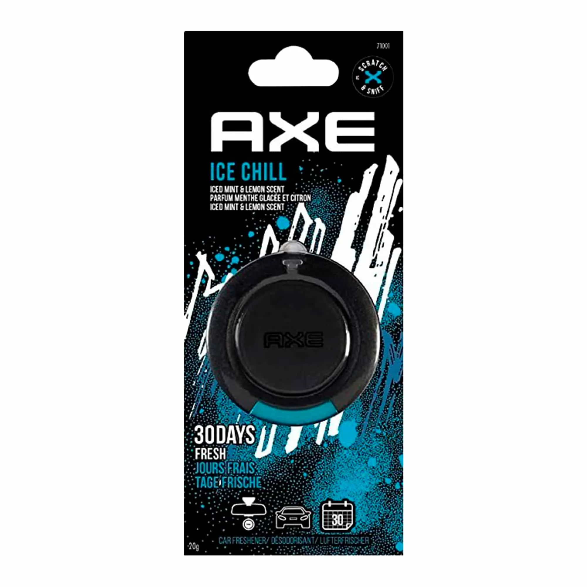 Ароматизатор AXE 3D Ice Chill (34-100) (38744)