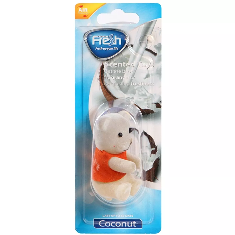 Ароматизатор FRESH WAY "Toys" Coconut (810341)