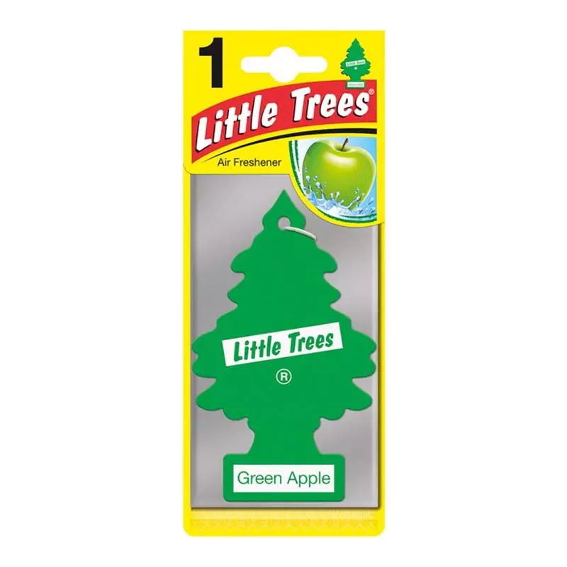 Ароматизатор Little Trees, зелене яблуко 5 г (78012) Ароматизатор Little Trees, зелене яблуко 5 г (78012)