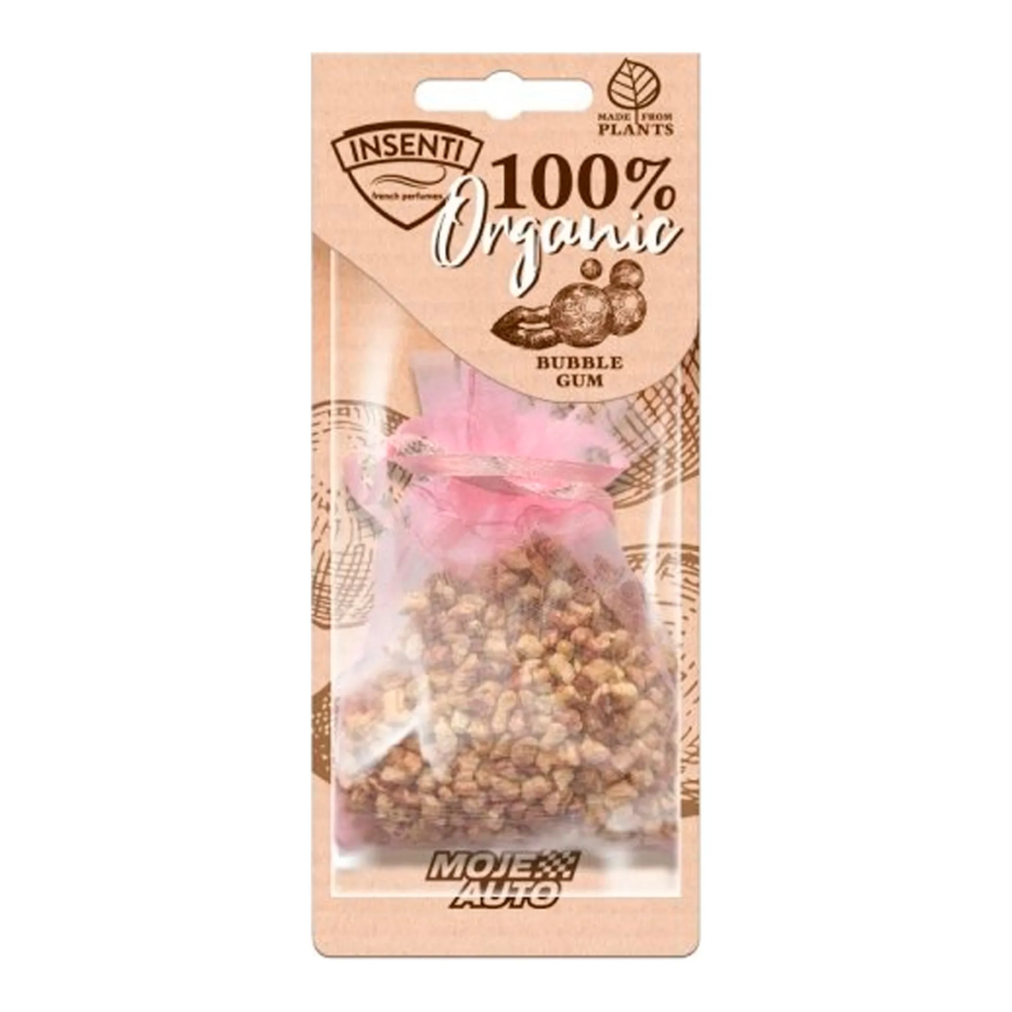 Ароматизатор Moje Auto Bubble Gum 18г (15-511) (31085) Ароматизатор Moje Auto Bubble Gum 18г (15-511) (31085)