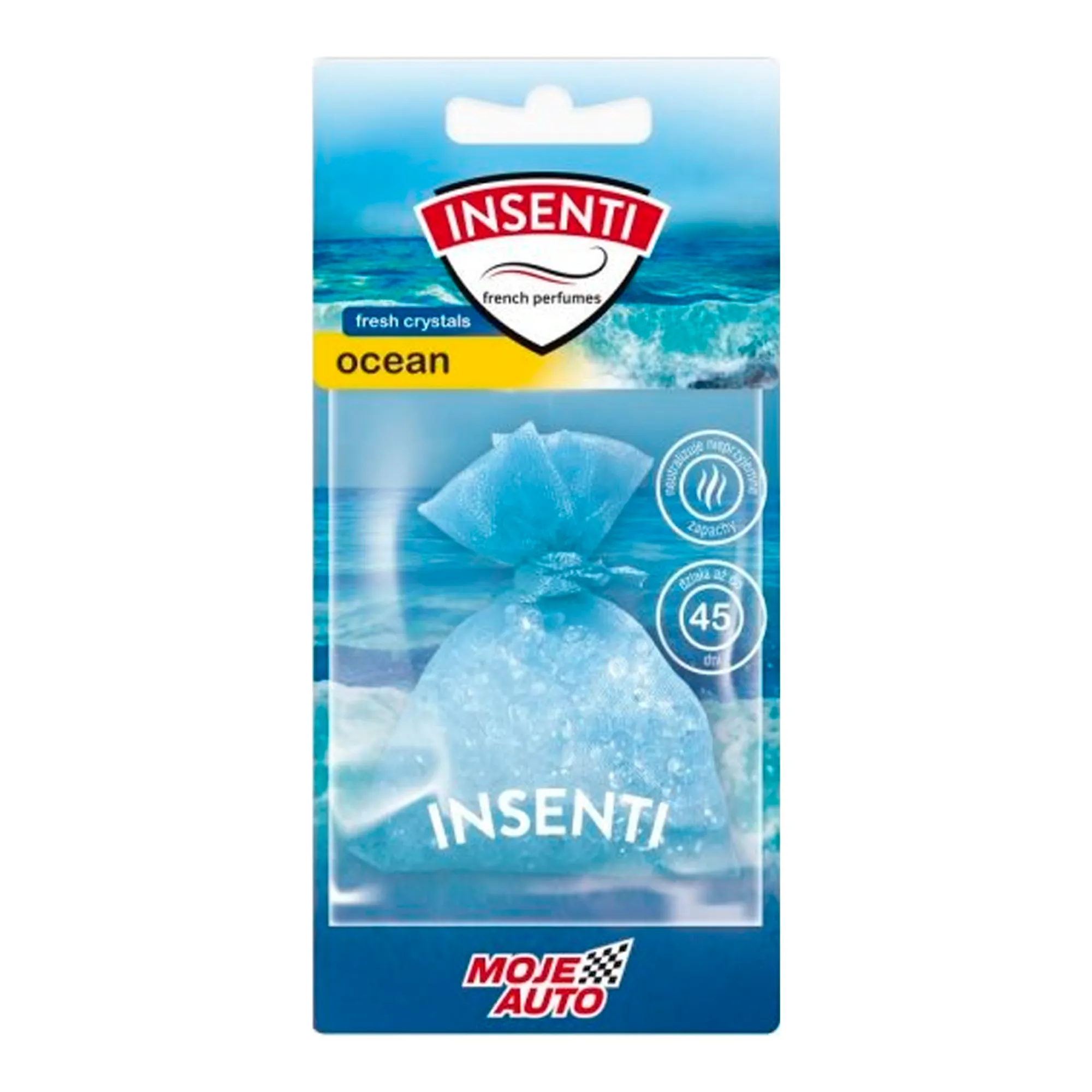Ароматизатор Moje Auto Insenti Fresh Crystals Ocean (15-503) (26803) Ароматизатор Moje Auto Insenti Fresh Crystals Ocean (15-503) (26803)