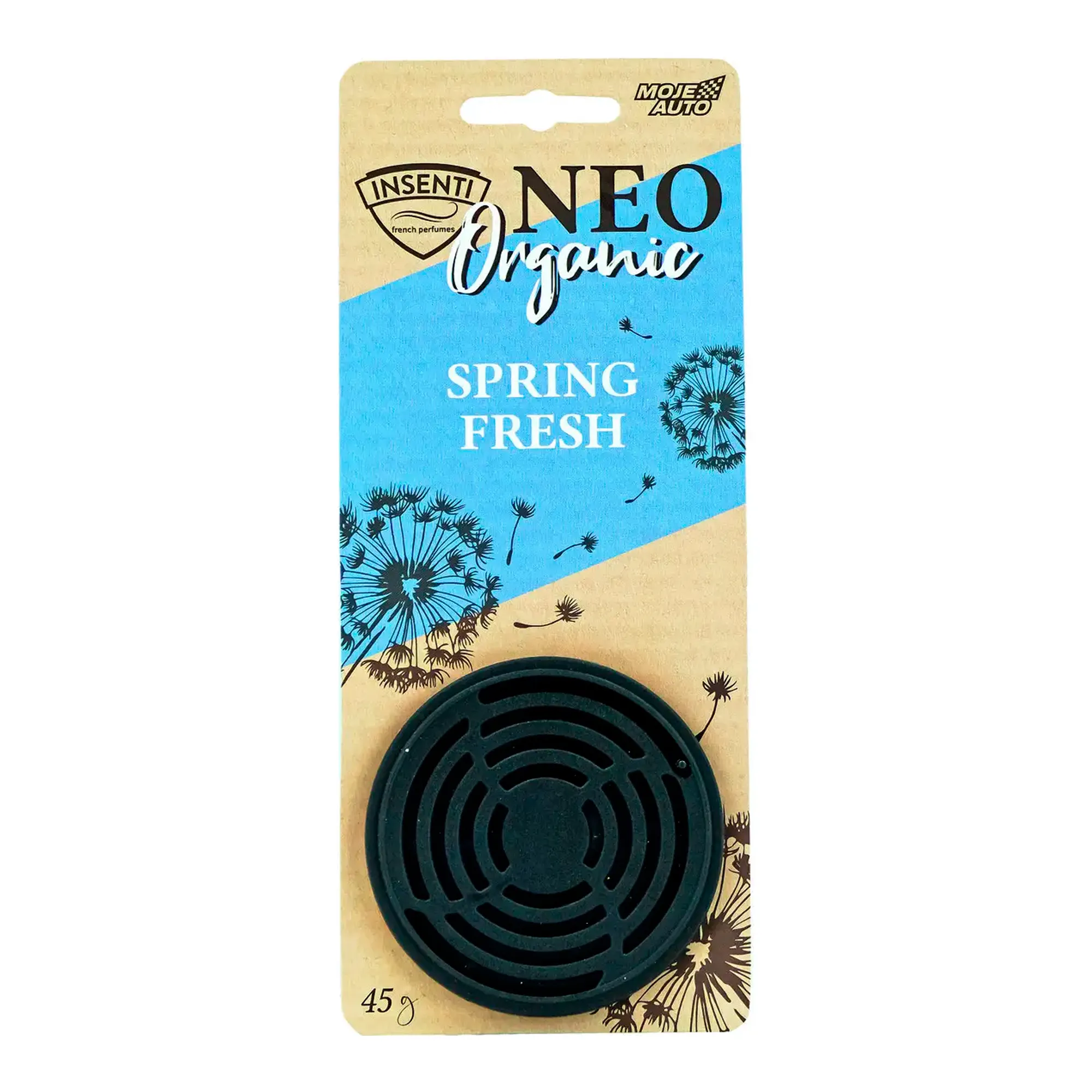 Ароматизатор Moje Auto Insenti Neo Organik Spring Fresh 45г (15-523) (31323) Ароматизатор Moje Auto Insenti Neo Organik Spring Fresh 45г (15-523) (31323)