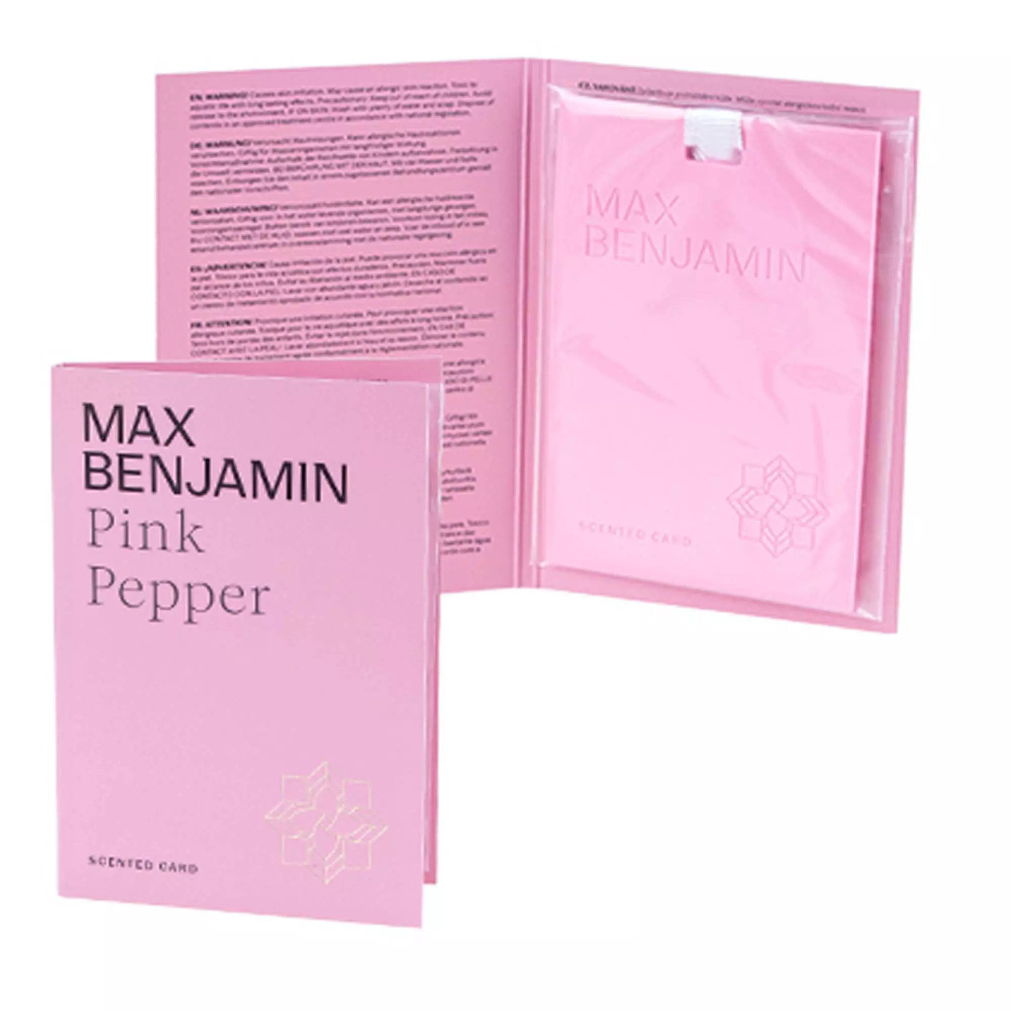 Ароматизатор воздуха Max Benjamin розовый перец (карточка) (717721) Ароматизатор воздуха Max Benjamin розовый перец (карточка) (717721)