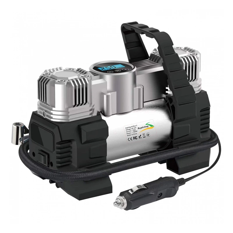Автокомпрессор Aspiring Airflow 3 metal 85л 180W (AF00505) Автокомпрессор Aspiring Airflow 3 metal 85л 180W (AF00505)