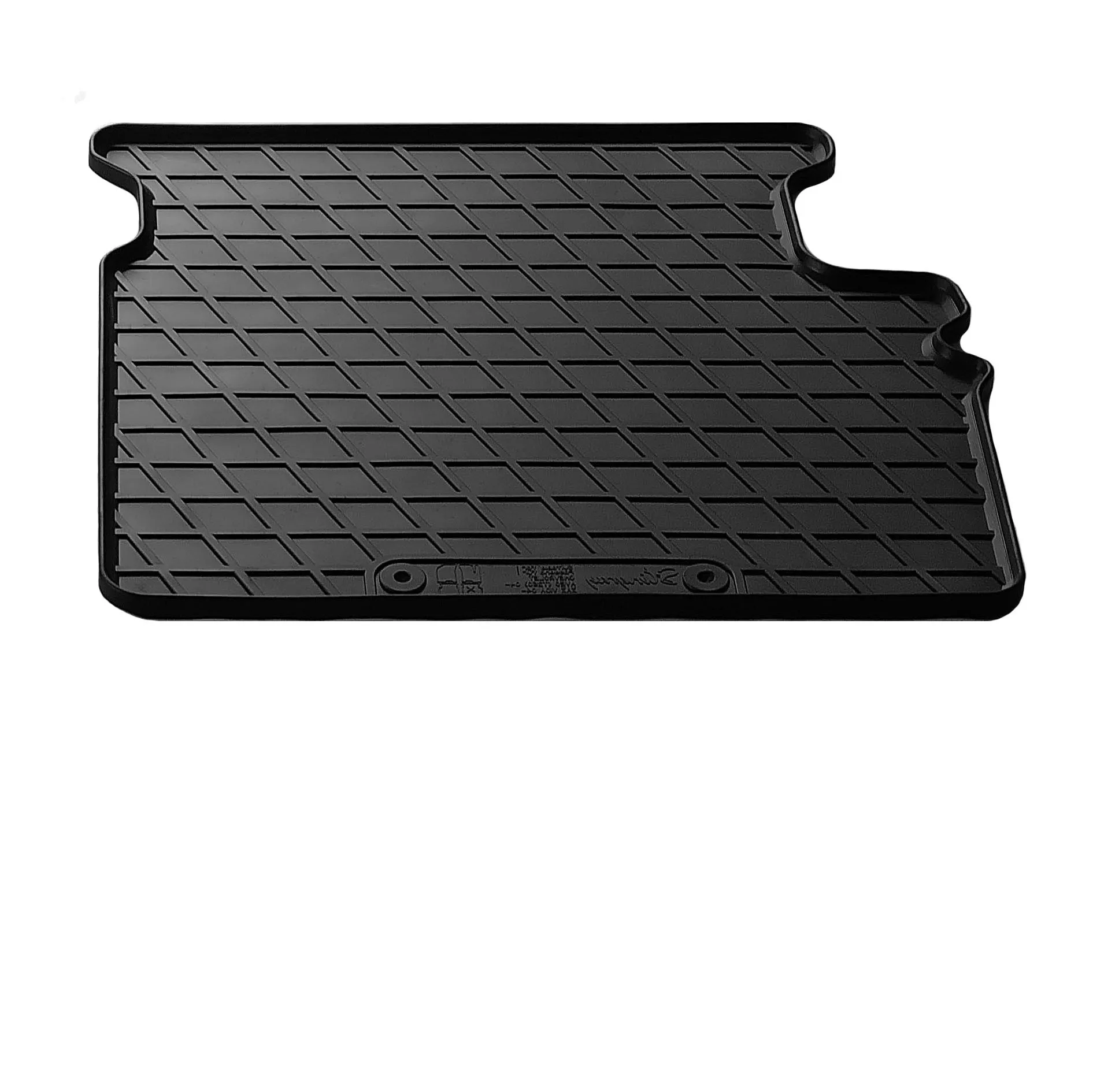 Автоковрик STINGRAY Chevrolet Aveo (T200) 2002-2008 задний правый черный (1002054 ЗП)