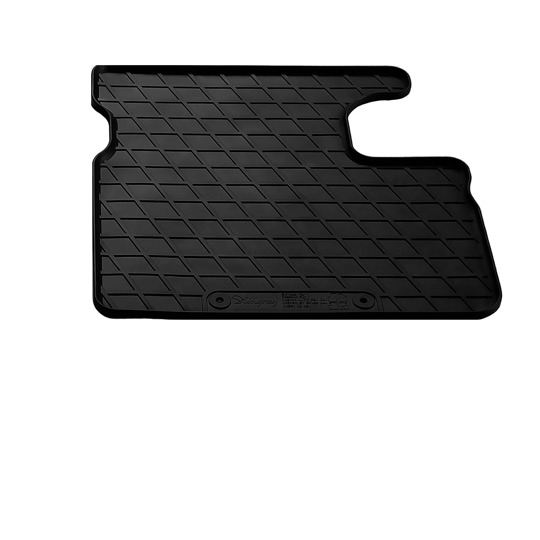 Автоковрик Stingray DAEWOOMatiz 98-04-/CHEVROLETSpark04-/CHERY QQ 03- задний/правый (1005074 ЗП)