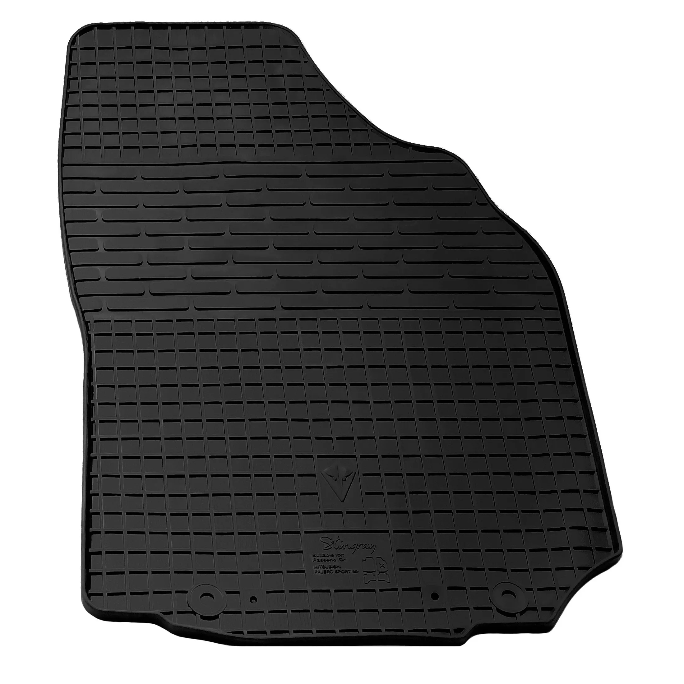 Автоковрик Stingray MITSUBISHI PajeroSportI96-/MITSUBISHI L200 96 передний правый черный(1013064 ПП)