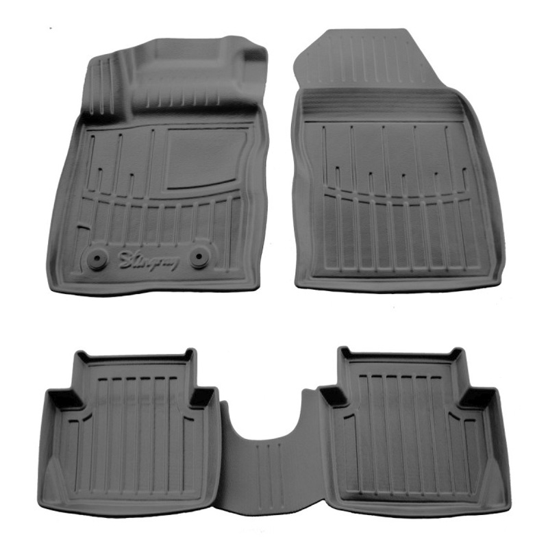 Автоковрики Stingray AUDI FORD EcoSport II 2013-2023 design 2020 комплект с 4шт (5007294)
