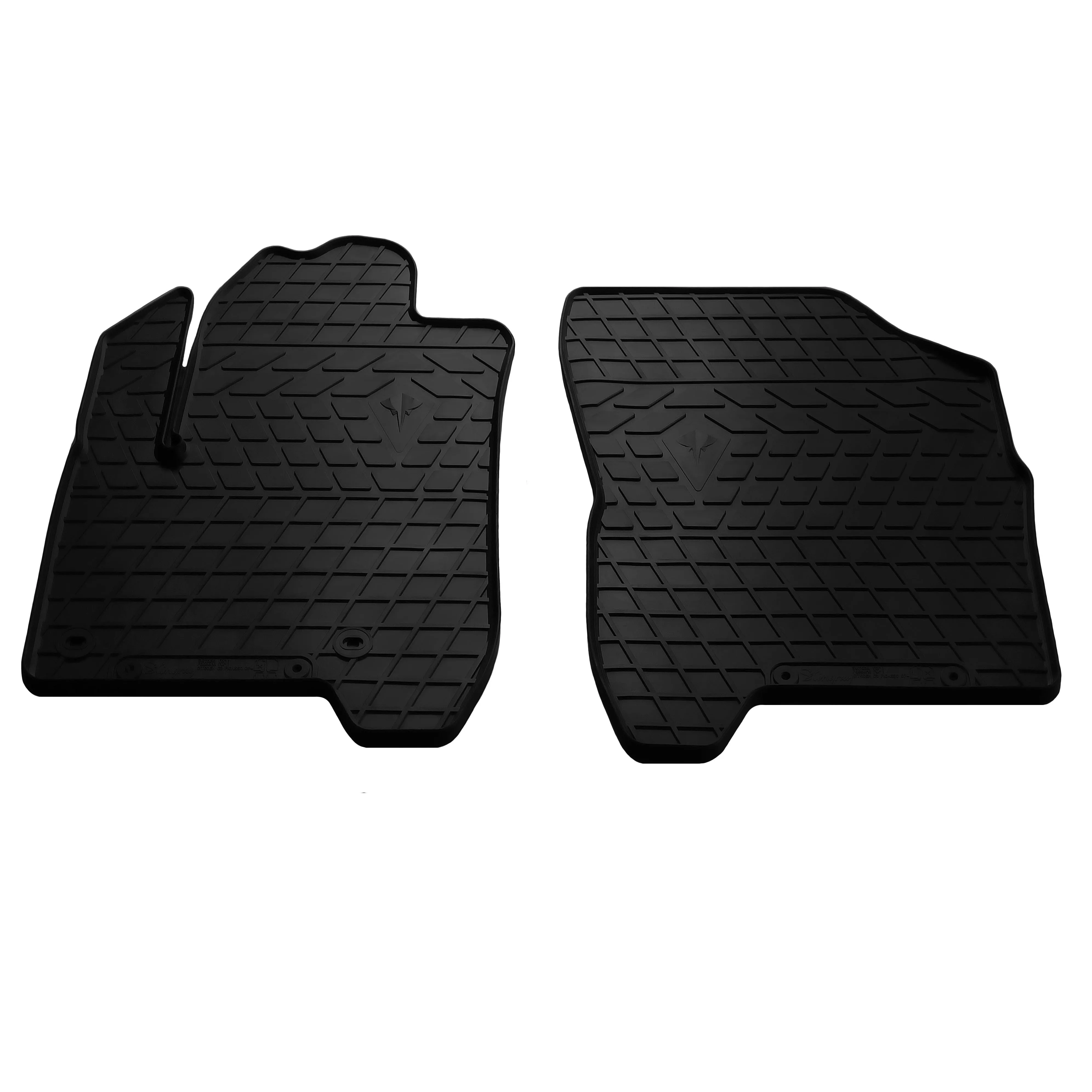 Автоковрики Stingray Citroen C3 Picasso 2009- (design 2016) 2шт черные (1003072)