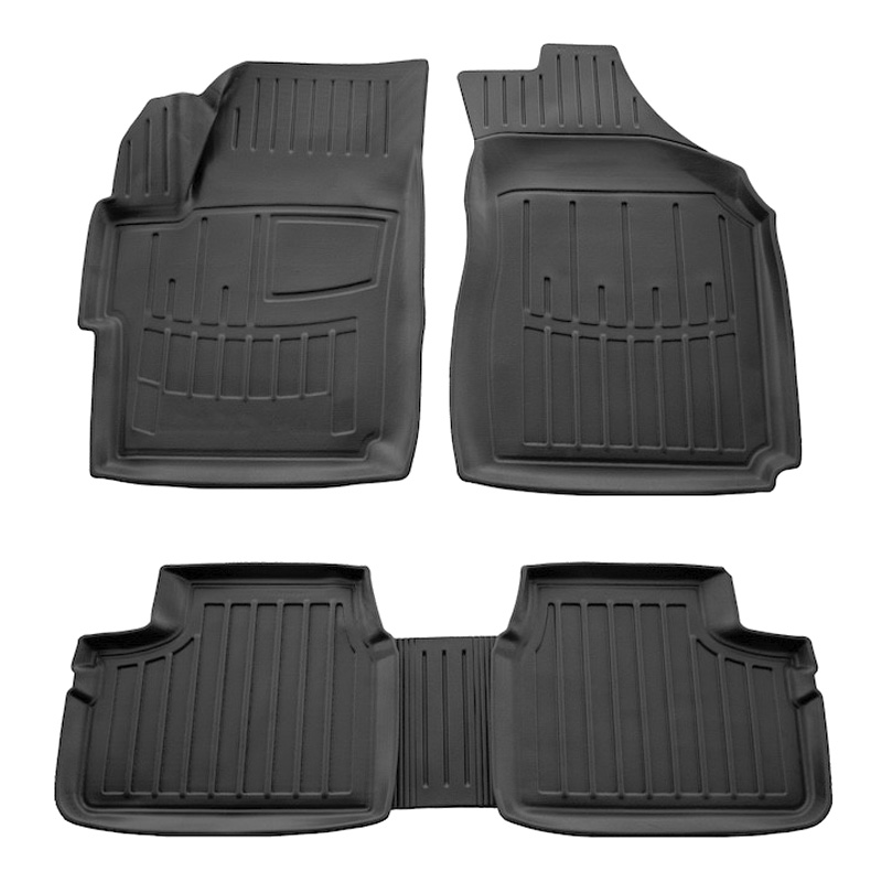 Автокилимки Stingray DAEWOO Matiz M100 / M200 1998-2009 design 2020 3D комплект з 5шт (5005025)