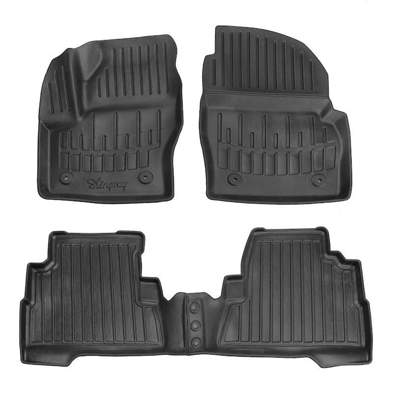 Автоковрики Stingray FORD Kuga II 2012-2019 / Escape 2012-2019 design 2020 3D комплект с 4шт (5007015)