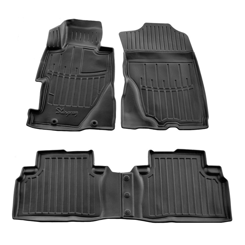 Автоковрики Stingray HONDA Civic 4D 2006-2011 design 2020 3D комплект с 4шт (5008134)