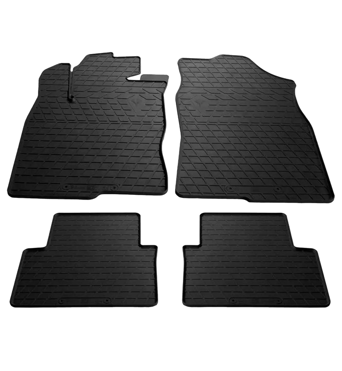 Автоковрики Stingray HONDA Civic (4d/5d) 17- (design 2016) 4шт черные (1008134)